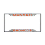 Denver Broncos Lic Plt Frame S/S Printed