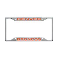 Denver Broncos Lic Plt Frame S/S Printed