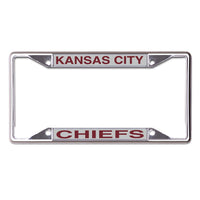 Kansas City Chiefs Lic Plt Frame S/S Printed