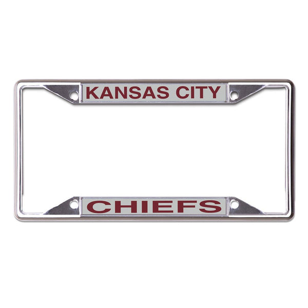 Kansas City Chiefs Lic Plt Frame S/S Printed