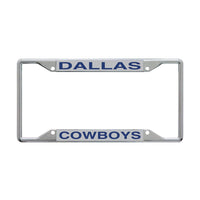 Dallas Cowboys Lic Plt Frame S/S Printed