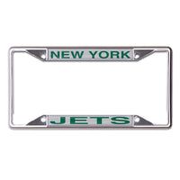New York Jets Lic Plt Frame S/S Printed