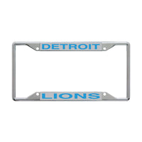 Detroit Lions Lic Plt Frame S/S Printed