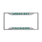 Green Bay Packers Lic Plt Frame S/S Printed