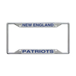 New England Patriots Lic Plt Frame S/S Printed