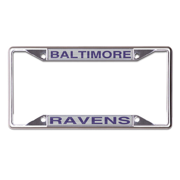 Baltimore Ravens Lic Plt Frame S/S Printed