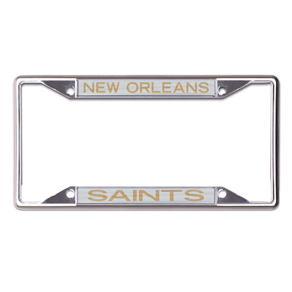 New Orleans Saints Lic Plt Frame S/S Printed