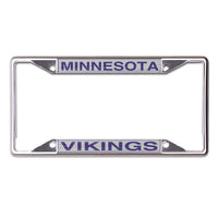 Minnesota Vikings Lic Plt Frame S/S Printed