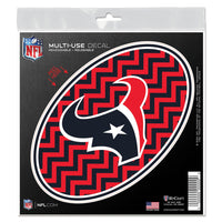 Houston Texans All Surface Decal 6" x 6"