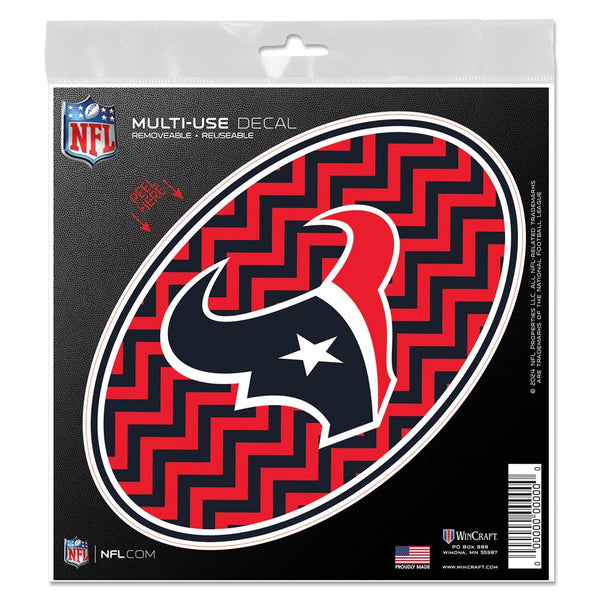 Houston Texans All Surface Decal 6" x 6"
