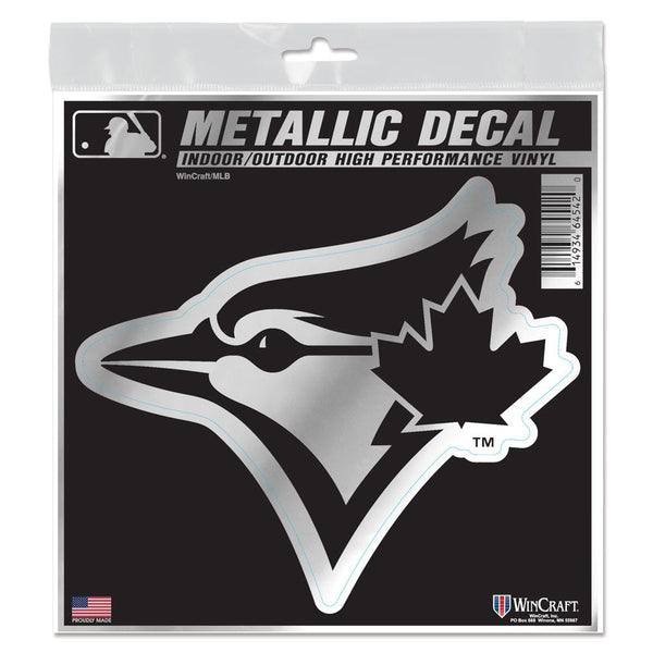 Toronto Blue Jays Decal Metallic 6" x 6"