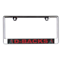 Arizona Diamondbacks Lic Plate Frame B/O Printed