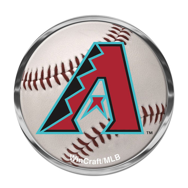 Arizona Diamondbacks Chrome Metal Domed Emblem