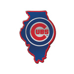Chicago Cubs State Acrylic Auto Emblem