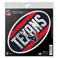 Houston Texans All Surface Decal 6" x 6"
