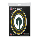 Green Bay Packers CARBON Outdoor Magnets 5" x 7"