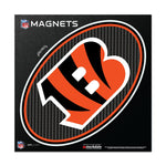 Cincinnati Bengals CARBON Outdoor Magnets 6" x 6"