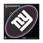 New York Giants CARBON Outdoor Magnets 6" x 6"