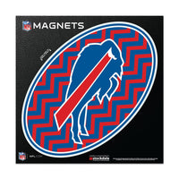 Buffalo Bills CHEVRON Outdoor Magnets 6" x 6"