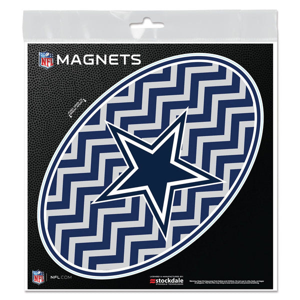 Dallas Cowboys CHEVRON Outdoor Magnets 6" x 6"