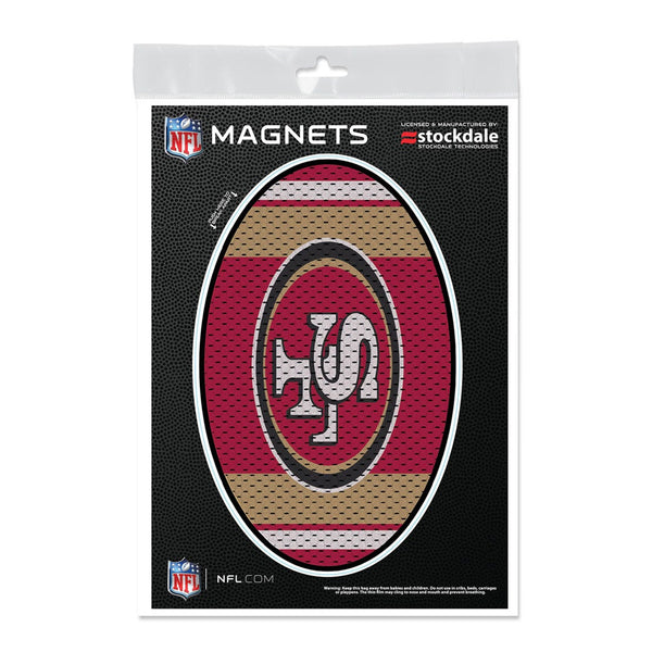 San Francisco 49ers JERSEY Outdoor Magnets 5" x 7"