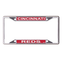 Cincinnati Reds Lic Plt Frame S/S Printed