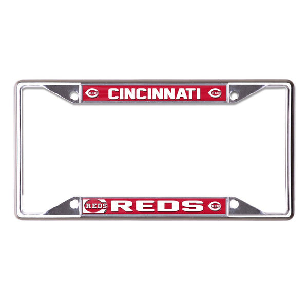 Cincinnati Reds MEGA Lic Plt Frame S/S Printed