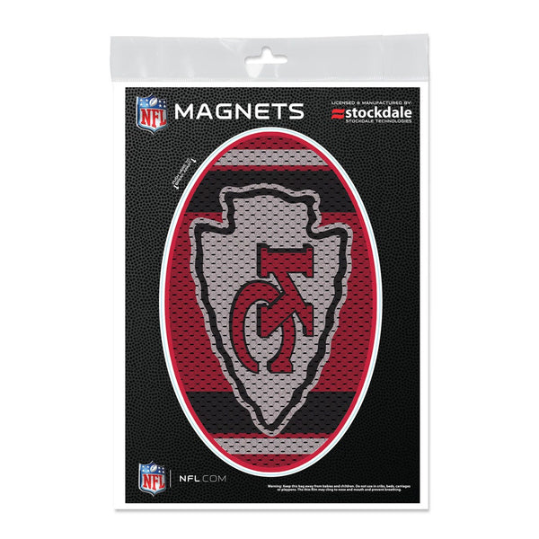 Kansas City Chiefs JERSEY Outdoor Magnets 5" x 7"
