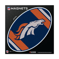 Denver Broncos JERSEY Outdoor Magnets 6" x 6"