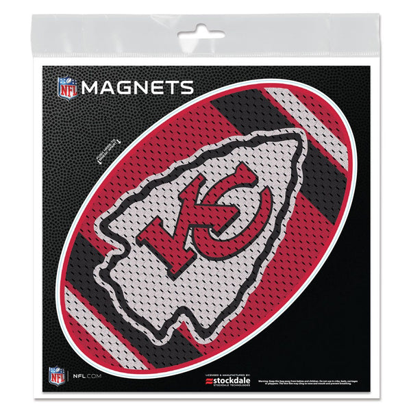 Kansas City Chiefs JERSEY Outdoor Magnets 6" x 6"