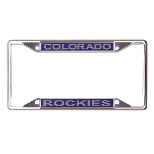 Colorado Rockies Lic Plt Frame S/S Printed