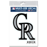 Colorado Rockies All Surface Decals 3" x 5"