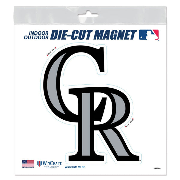 Colorado Rockies Outdoor Magnets 6" x 6"