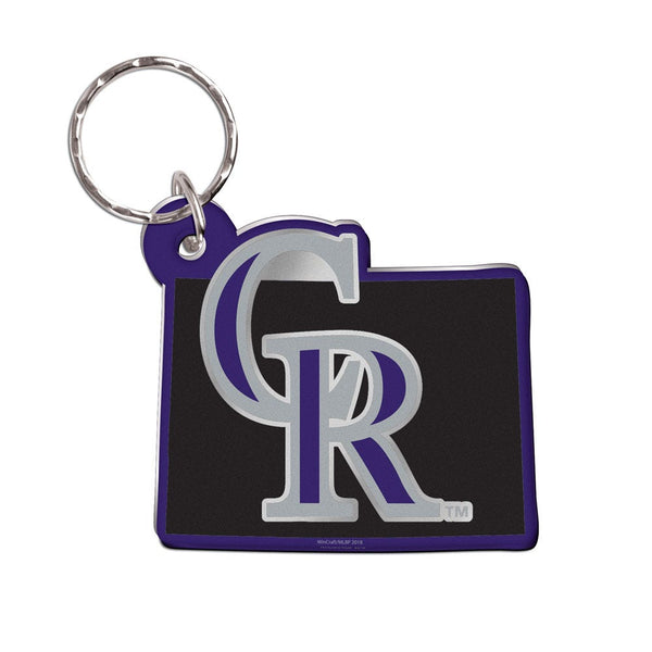 Colorado Rockies Keychain Freeform