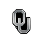 Wholesale-Oklahoma Sooners Chrome Free Form Auto Emblem