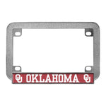 Wholesale-Oklahoma Sooners Motorcyle Metal Plate Frame