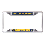 Milwaukee Brewers Lic Plt Frame S/S Printed
