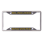 Milwaukee Brewers Lic Plt Frame S/S Printed