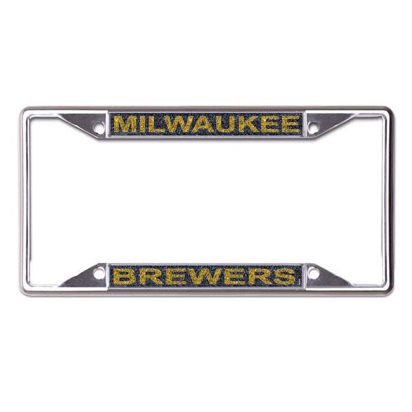 Milwaukee Brewers Lic Plt Frame S/S Printed