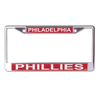 Philadelphia Phillies Lic Plt Frame S/L Printed