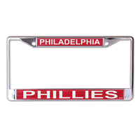 Philadelphia Phillies GLITTER Lic Plt Frame S/L Printed