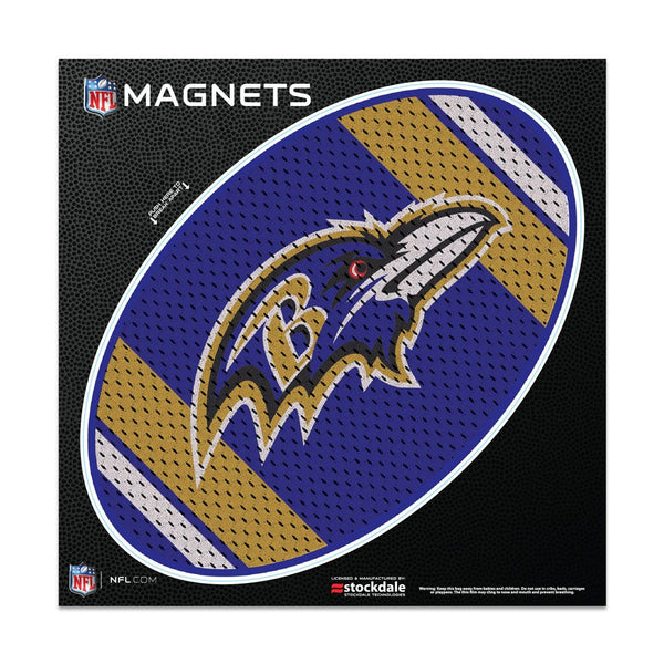 Baltimore Ravens JERSEY Outdoor Magnets 6" x 6"