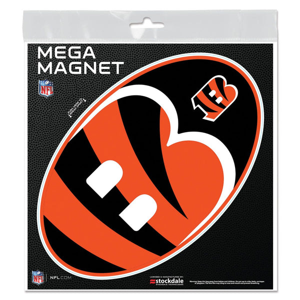 Cincinnati Bengals MEGA Outdoor Magnets 6" x 6"