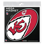Kansas City Chiefs MEGA Outdoor Magnets 6" x 6"