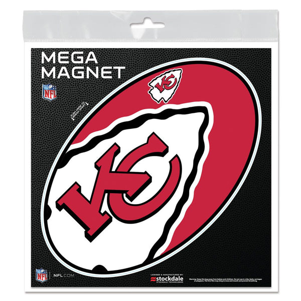 Kansas City Chiefs MEGA Outdoor Magnets 6" x 6"