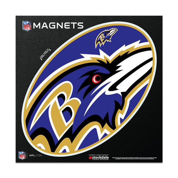 Baltimore Ravens MEGA Outdoor Magnets 6" x 6"
