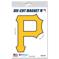 Pittsburgh Pirates Outdoor Magnets 3" x 5"