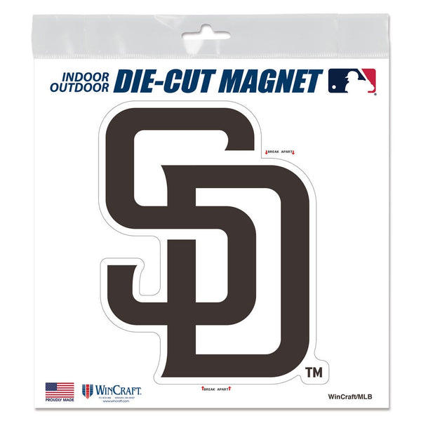 San Diego Padres Outdoor Magnets 6" x 6"