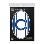 Indianapolis Colts STRIPES Outdoor Magnets 5" x 7"