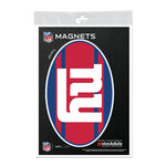 New York Giants STRIPES Outdoor Magnets 5" x 7"